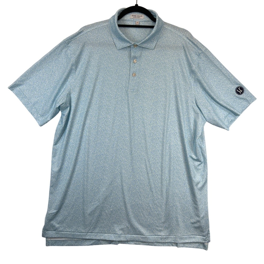 Peter Millar Summer Comfort Shirt Mens XL Golf Cocktail Scorpion SS Pullover